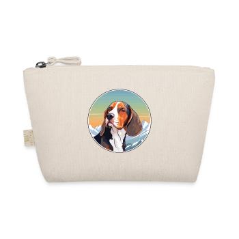 Français Tricolore Hound chien race Cartoon Kawaii Wat - Trousse biologique - nature - Devant