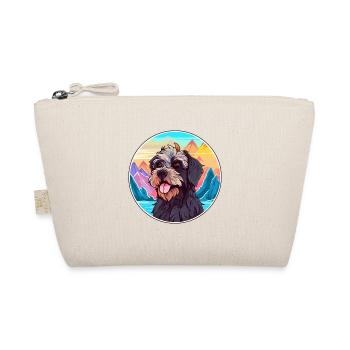 Griffon Nivernais Dog Breed Cartoon Kawaii Waterco - Organic Pouch - nature - Front