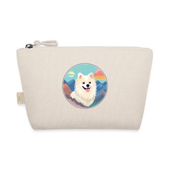 Spitz indien chien race Cartoon Kawaii aquarelle - Trousse biologique - nature - Devant