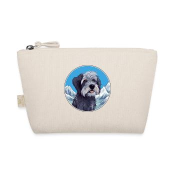 Griffon Bleu De Gascogne Dog Breed Cartoon Kawaii - Organic Pouch - nature - Front