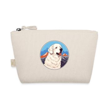 Kuvasz Hongrois Chien Race Cartoon Kawaii Watercol - Trousse biologique - nature - Devant