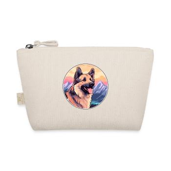 Chien de berger de Majorque race Cartoon Kawaii Watercol - Trousse biologique - nature - Devant