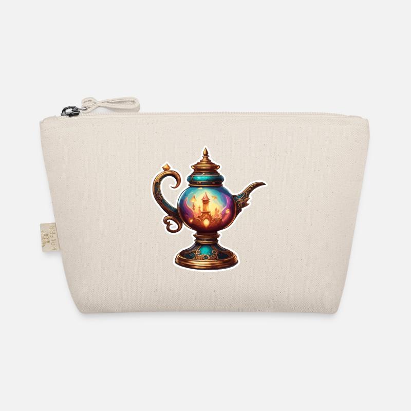 Magic Lamp / Wishes /Orient / Miracle / Genius Organic Pouch