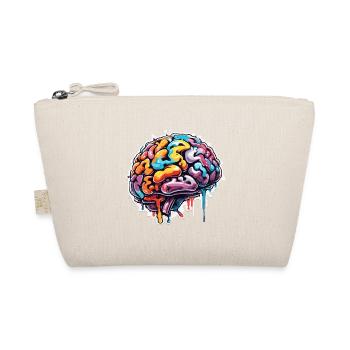 Brain / Knowledge / Intelligence / Smart / Thinking - Organic Pouch - nature - Front