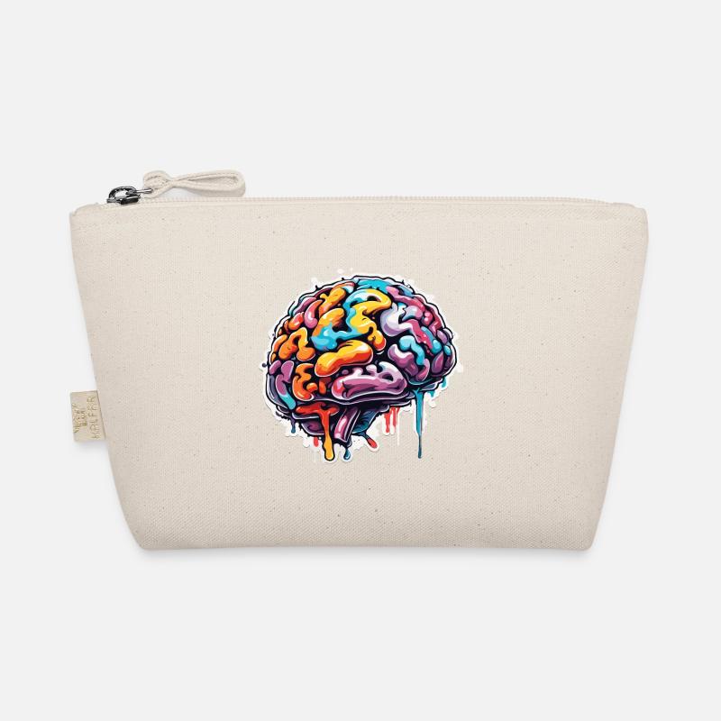 Brain / Knowledge / Intelligence / Smart / Thinking Organic Pouch