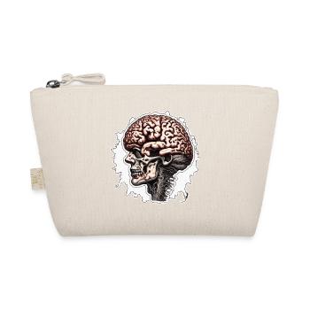 Brain / Knowledge / Intelligence / Clever / Thinking - Organic Pouch - nature - Front