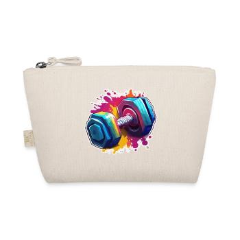 Dumbbell / Weights / Sports / Strength Training / Workout - Organic Pouch - nature - Front