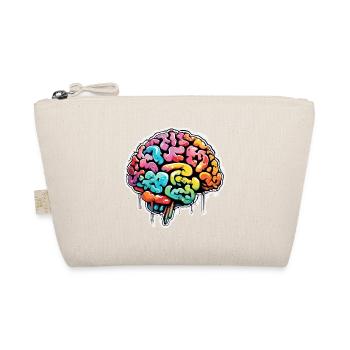Brain / Knowledge / Intelligence / Clever / Thinking - Organic Pouch - nature - Front