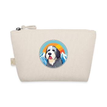 Chien de berger picard race de chien dessin animé Kawaii Watercol - Trousse biologique - nature - Devant