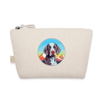 Chien d’arrêt portugais race dessin animé kawaii waterc - Trousse biologique - nature - Devant