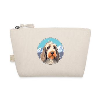 Petit Basset Griffon Vendeen Dog Breed Cartoon Kaw - Organic Pouch - nature - Front