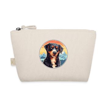 Portuguese Cattle Dog Breed Cartoon Kawaii Waterco - Organic Pouch - nature - Front