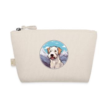 Sealyham Terrier Dog Breed Cartoon Kawaii Watercol - Organic Pouch - nature - Front
