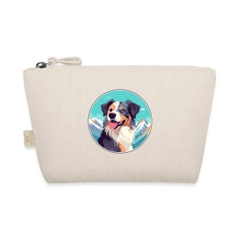 Slovensky Cuvac race de chien dessin animé kawaii watercolo - Trousse biologique - nature - Devant