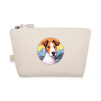 Lisse Fox Terrier Chien Race Cartoon Kawaii Waterc - Trousse biologique - nature - Devant