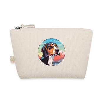Chien tricolore sibérien race de chien Cartoon Kawaii W - Trousse biologique - nature - Devant