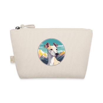 Whippet chien race dessin animé Kawaii aquarelle - Trousse biologique - nature - Devant