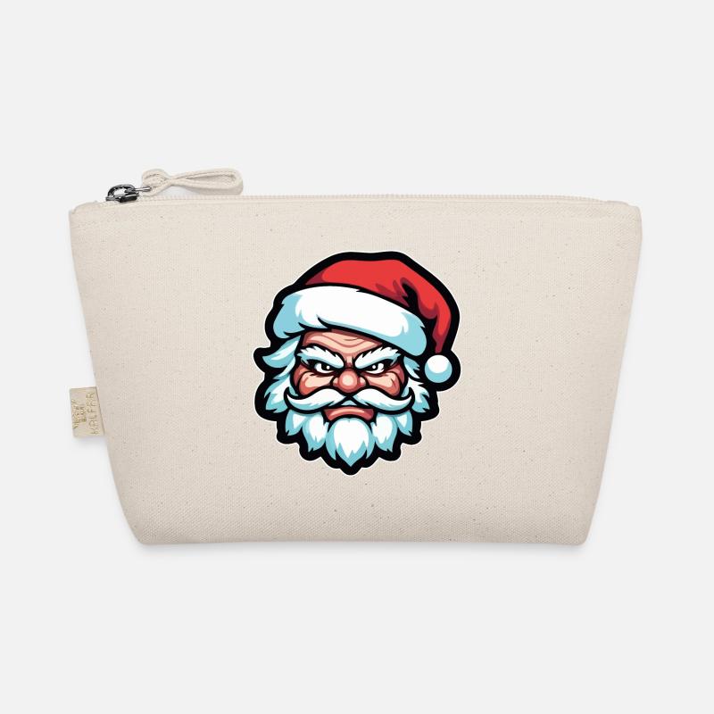 Böser Weihnachtsmann Bio-Täschchen