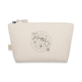 Hawaii Vintage Karte - Bio-Täschchen - Natur - Vorne