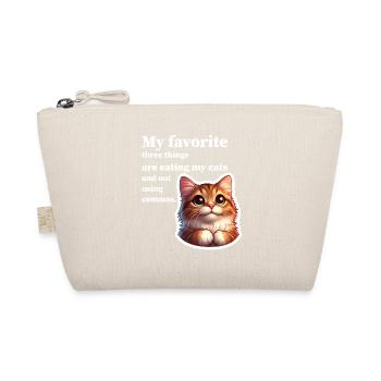 not using commas - Organic Pouch - nature - Front
