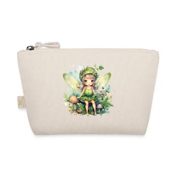 Kleine Naturfee Aquarell - Bio-Täschchen - Natur - Vorne