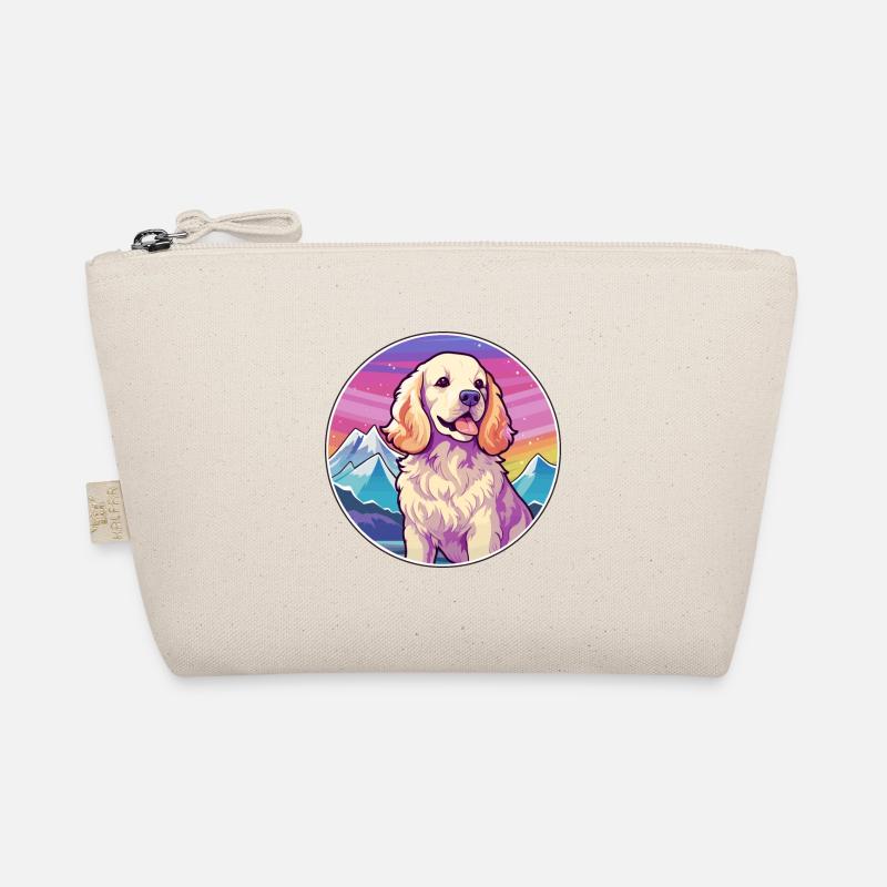 American Cocker Spaniel Hunderasse Cartoon Kawaii W Bio-Täschchen
