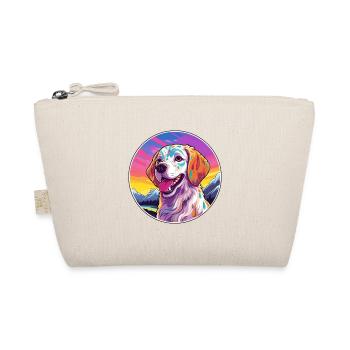 Akbash chien race dessin animé Kawaii aquarelle - Trousse biologique - nature - Devant