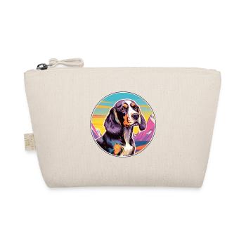 Ariege Pointer chien race dessin animé Kawaii aquarelle - Trousse biologique - nature - Devant