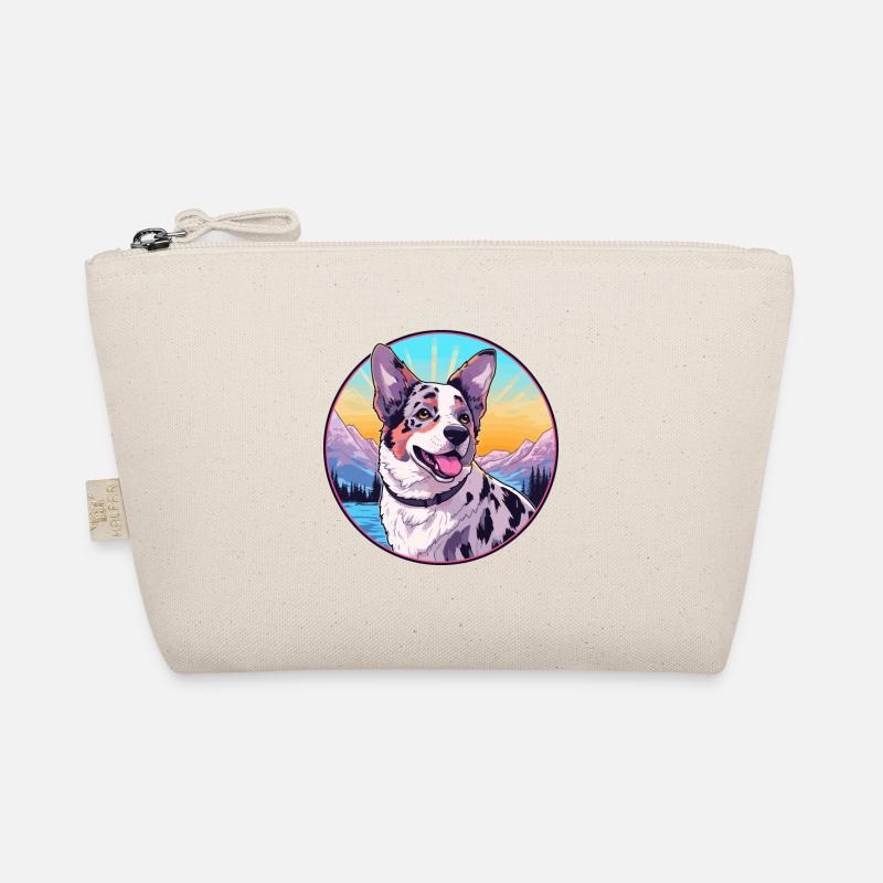 Australischer Stumpy Tail Cattle Dog Rasse Cartoon Ka Bio-Täschchen