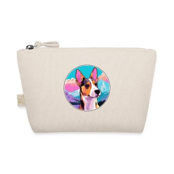 Basenji chien race dessin animé Kawaii aquarelle - Trousse biologique - nature - Devant