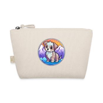 Bleu de Gascogne Petit Dog Rasse Cartoon Kawaii Wa - Bio-Täschchen - Natur - Vorne
