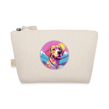 Braque Saint Germain Dog Breed Cartoon Kawaii Wate - Organic Pouch - nature - Front