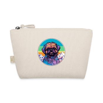 Griffon de Bruxelles race de chien Cartoon Kawaii Watercol - Trousse biologique - nature - Devant