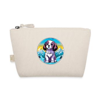 Grand Anglo Français Blanc Et Noir Race De Chien Carto - Trousse biologique - nature - Devant