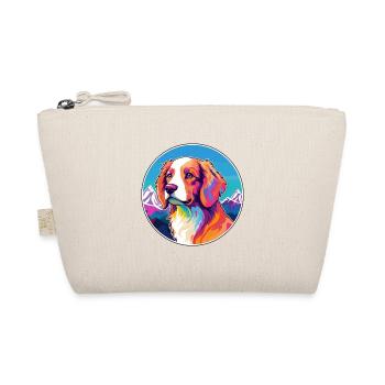 Kooikerhondje chien race dessin animé Kawaii aquarelle - Trousse biologique - nature - Devant