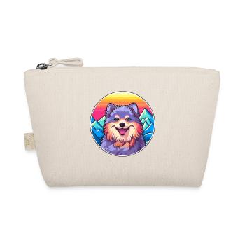 Chien de Laponie finlandais race Cartoon Kawaii Watercol - Trousse biologique - nature - Devant