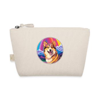 Chien de berger islandais race de chien dessin animé Kawaii Waterc - Trousse biologique - nature - Devant