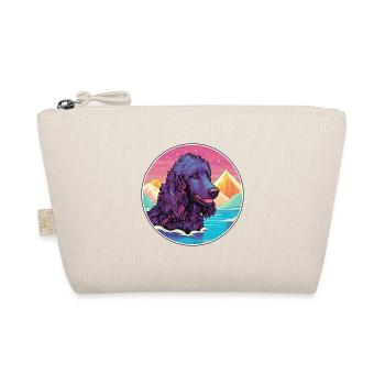 Irish Water Spaniel Dog Breed Cartoon Kawaii Water - Organic Pouch - nature - Front