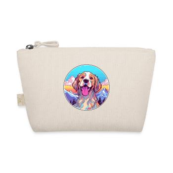 Koolie chien race dessin animé Kawaii aquarelle - Trousse biologique - nature - Devant