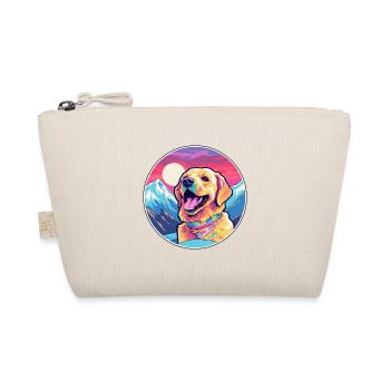 Hokkaido Ken Hunderasse Cartoon Kawaii Aquarell - Bio-Täschchen - Natur - Vorne