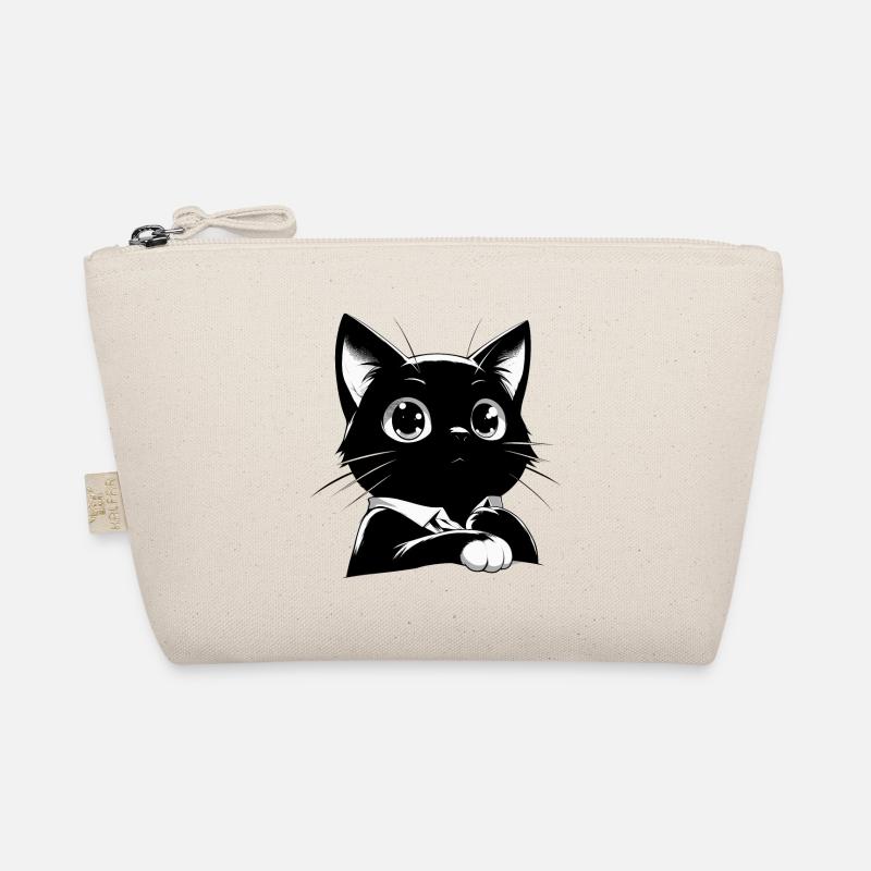 Anime-Stil Katze Bio-Täschchen