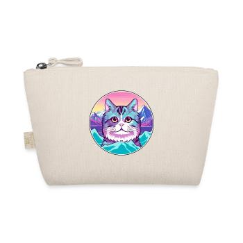 Khao Manee Cat Coloré Cartoon Aquarelle Illustr - Trousse biologique - nature - Devant