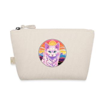 Chat Angora Turc Coloré Dessin Animé Aquarelle Ill - Trousse biologique - nature - Devant