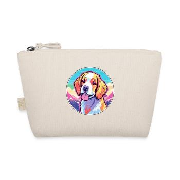 Nederlandse Kooikerhondje Dog Breed Cartoon Kawaii - Trousse biologique - nature - Devant