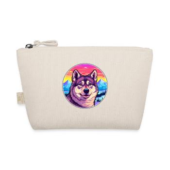 Chien d’élan suédois race de chien Cartoon Kawaii Watercol - Trousse biologique - nature - Devant