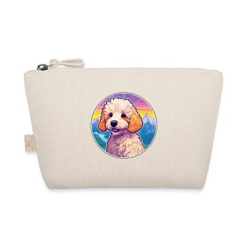 Jouet caniche chien race dessin animé Kawaii aquarelle - Trousse biologique - nature - Devant