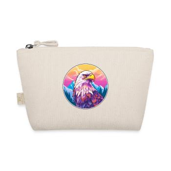 Faucon Aquarelle Dessin Animé Kawaii Animal De Compagnie Colorf - Trousse biologique - nature - Devant