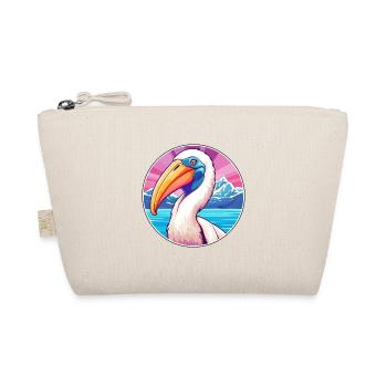 Pélican Aquarelle Dessin Animé Kawaii Animal De Compagnie Animal Couleur - Trousse biologique - nature - Devant