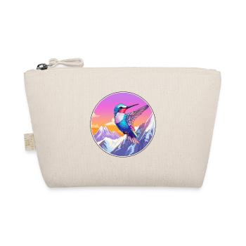 Colibri Aquarelle Dessin Animé Kawaii Animal De Compagnie C - Trousse biologique - nature - Devant