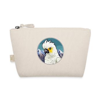 Cacatoès aquarelle dessin animé kawaii animal de compagnie animal Colo - Trousse biologique - nature - Devant
